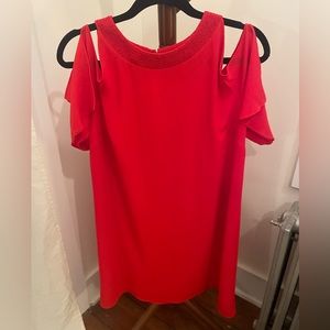 Zara basic red dress size Large